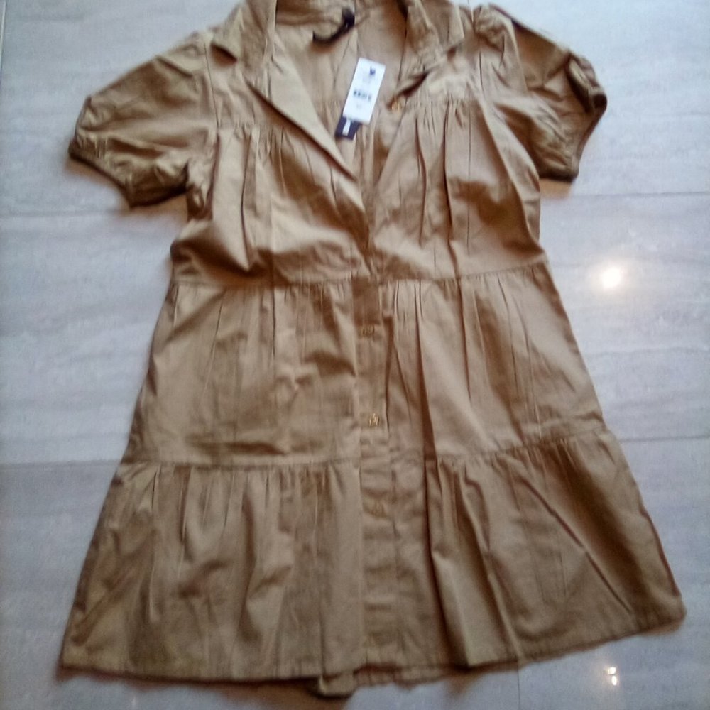 Design Lab Poplin Mini Dress
